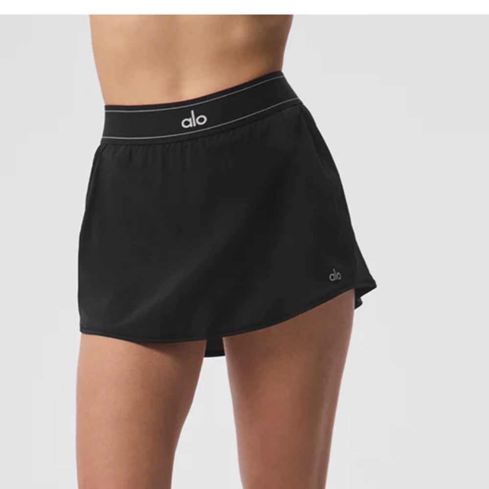 alo match point tennis skirt